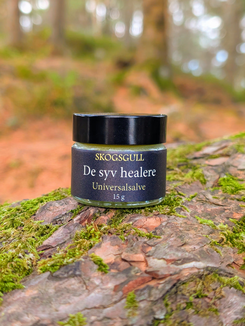 De Syv healere - Universalsalve med Groblad, Ryllik og Blåkoll