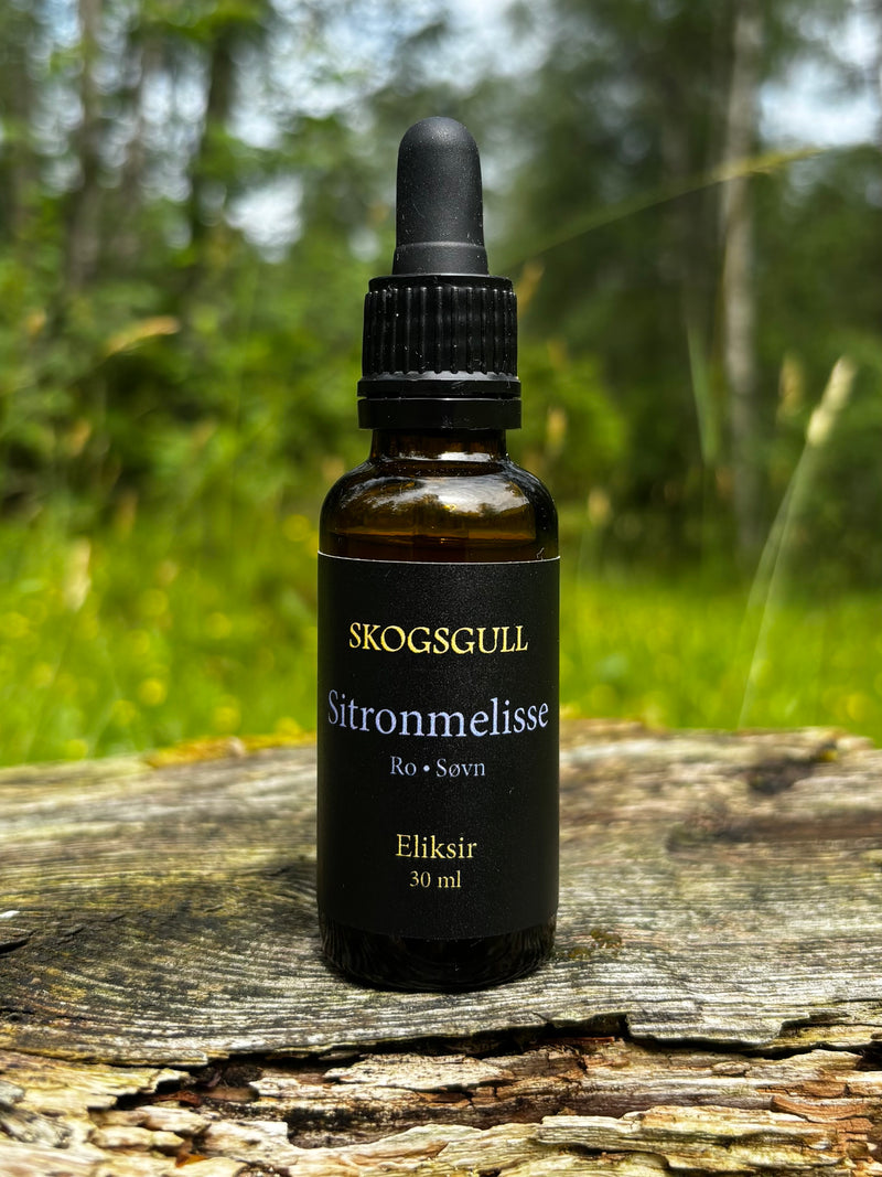 Sitronmelisse Ekstrakt med Rå Honning – Botaniske Dråper