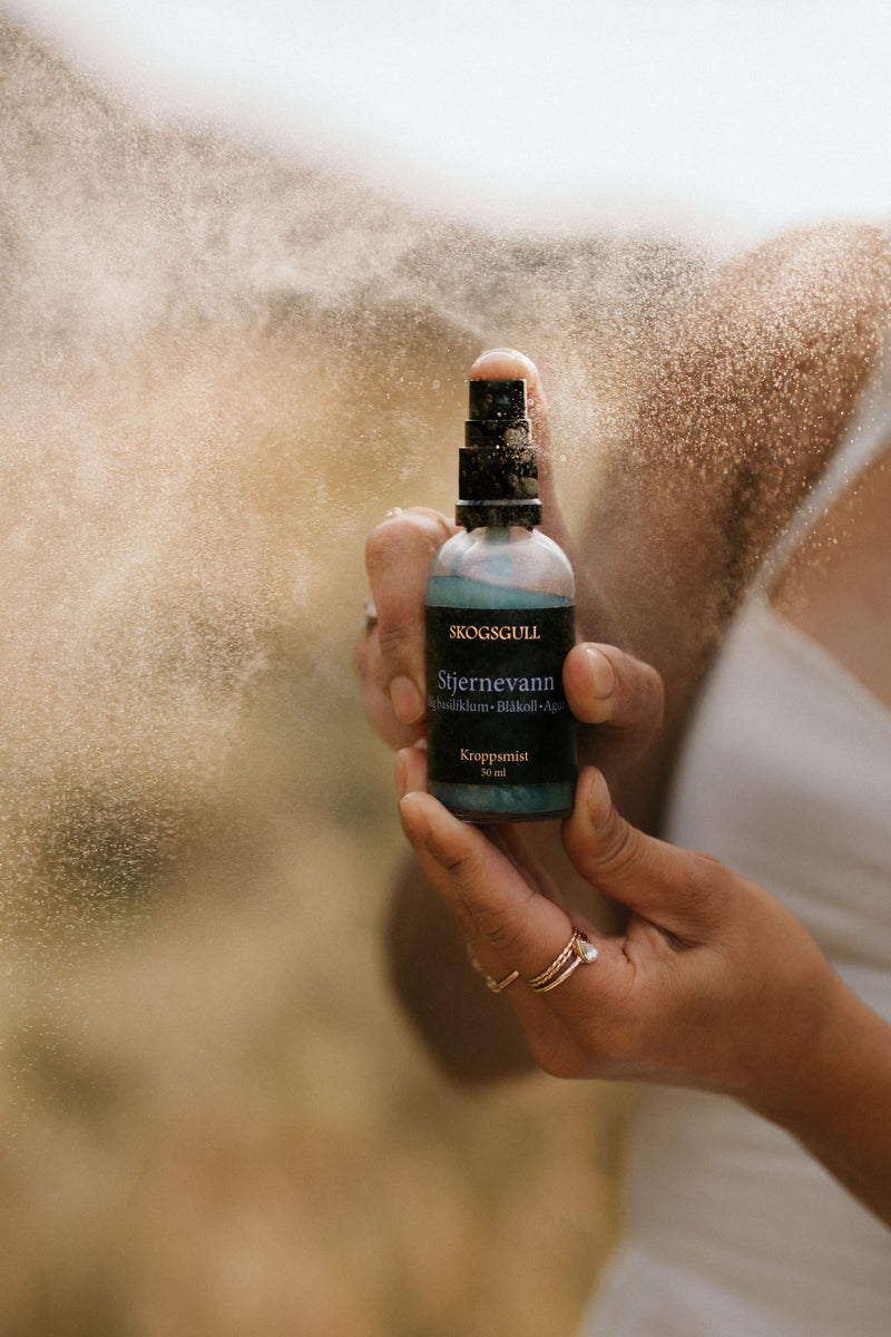 Stjernevann – Botanisk Kroppsmist med Agurkurt, Vetiver & Shimmer