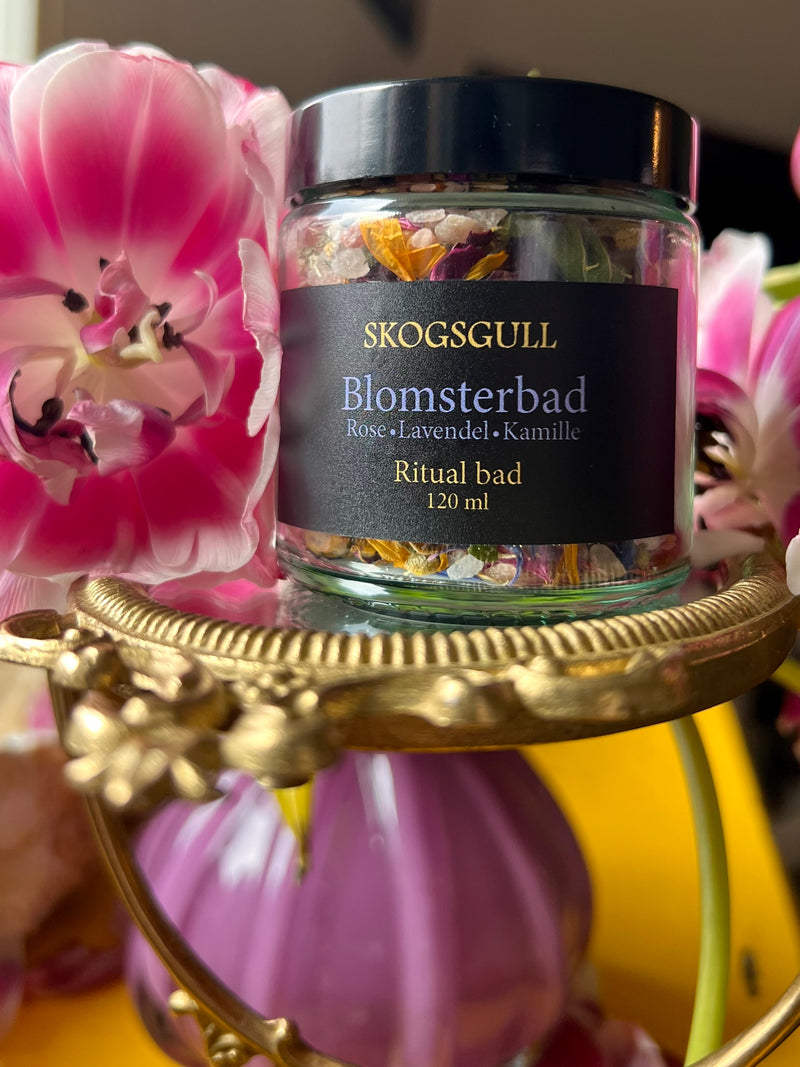 Blomsterbad – Botanisk badesalt og fotbad